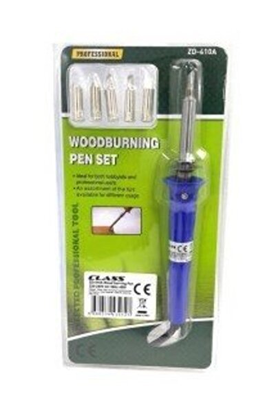 Class Ahşap Yakma Zd 410a 40w 40w Hobi Havyası - Ücretsiz Kargo