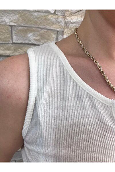 DİVİSTA Women's Ecru Collar Detailed Athlete