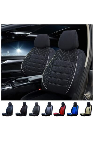 SMRAUTOACCESSORY Siyah Citroen C4oto Koltuk Kılıfı