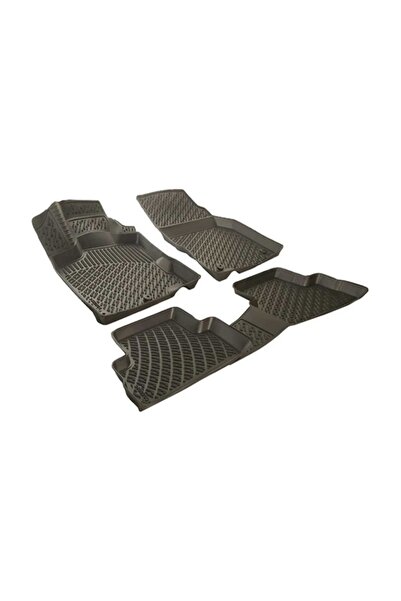 Rizline Seat Ibiza 2008-2016 3d Paspas Havuzlu Siyah Ahşap Kapaklı Asma Koku ...