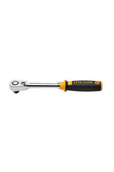 CETA FORM C21-11 1/2” Buttoned Ratchet Handle (compact Head)