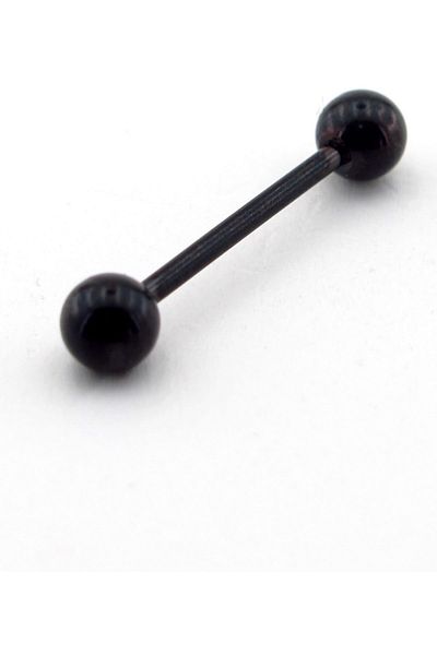 Solfera Ball End Body Piercing 25 Mm Black Color Ear P355