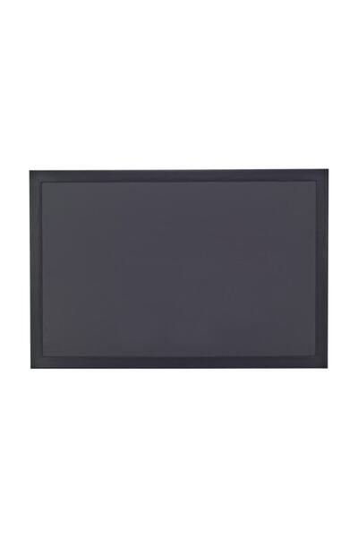 Chalky 100x150 Cm Kara Tahta Siyah Çerçeveli - Tebeşir Yazı Tahtası - Siyah