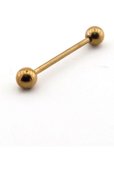 Solfera 28 Mm Gold Color Ear Body Piercing P359