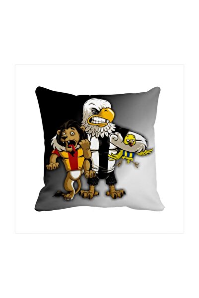 ASR Beşiktaş Kara Kartal Taraftar Bjk Yastık