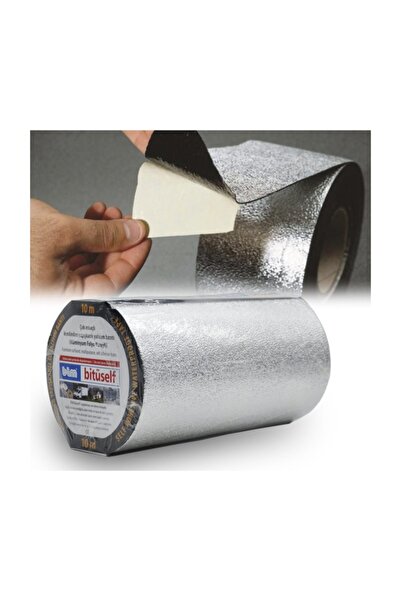 Btm Bitüself Alüminyum Kaplı Oto Ses Ve Su Yalıtım Bantı 30cm X 10mt Aüminyum (PÜTÜRLÜ)