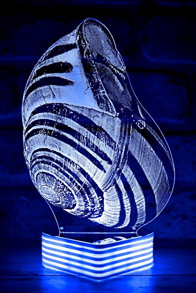 Hediye Kovanı Snail, 3D Lamp