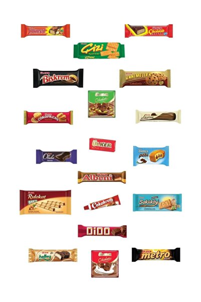 Ülker حزمة الوجبات الخفيفة الأسطورية