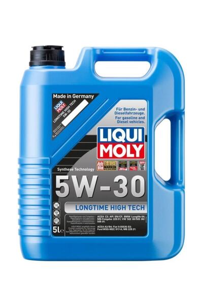 Liqui Moly 5w30 Longtime Hightech Motor Yağı  5-litre Partiküllü
