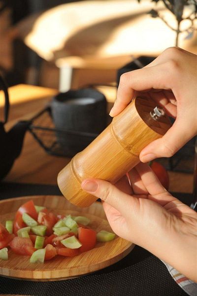 Bambum Madras Salt Pepper Grinder Small