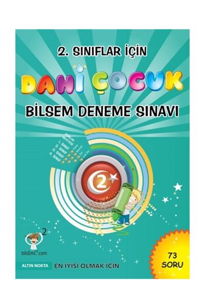 Altın Nokta Yayınları 2. Sınıflar Için Dahi Çocuk Bilsem Deneme Sınavı Altın ...