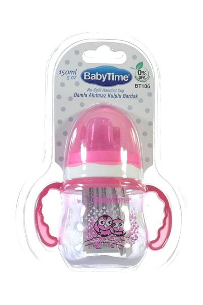Babytime Baby Time Non-Drip Cup with Handle 150 ml - Pink