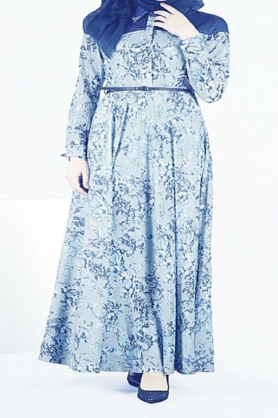 YILDIZ Blue Women's Dress