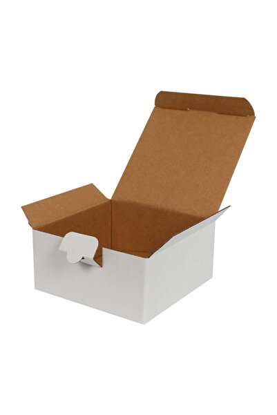 Kolicim 13,5x13,5x6,5cm Kutu - E-ticaret Kargo Kutusu - 0,4 Desi Kutu - Beyaz...