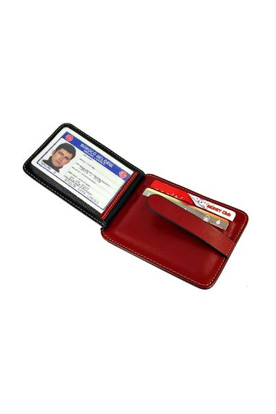 Zenga Men's Leather Wallet Portable Card Holder Gift for Men Z031