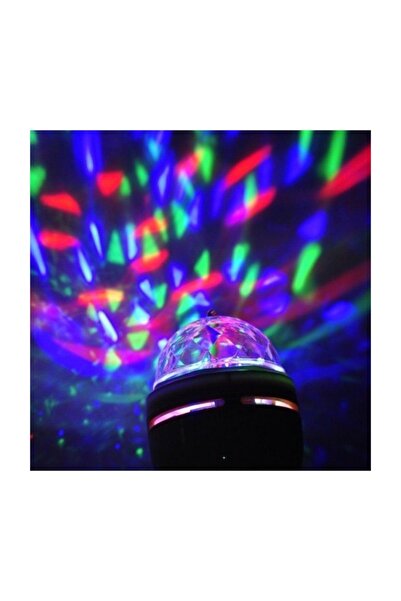 Neptüns Döner Başlıklı Led Disko Ampulü 3 Renk
