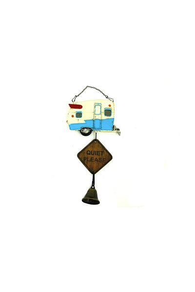 Mnk Decorative Metal Caravan Please Be Quiet C0228