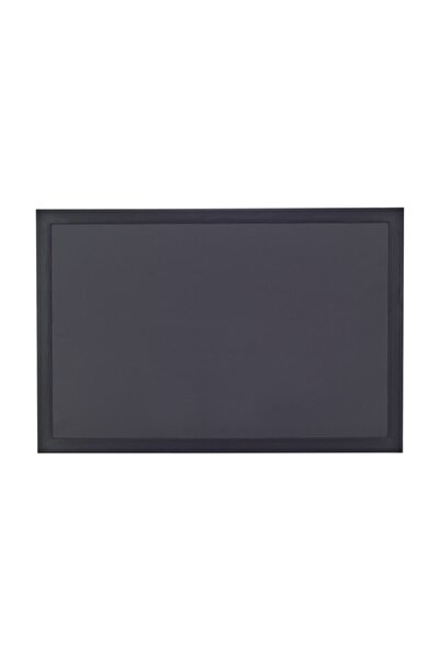 Chalky 90x130 Cm Kara Tahta Siyah Çerçeveli - Tebeşir Yazı Tahtası - Siyah