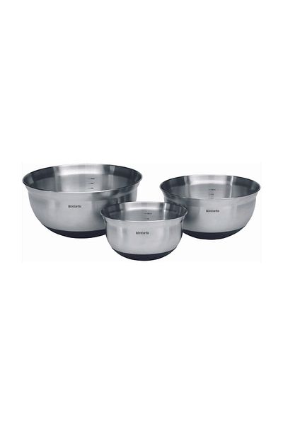 Brabantia طقم وعاء خلط 3 قطع 6.3 لتر BRA363900