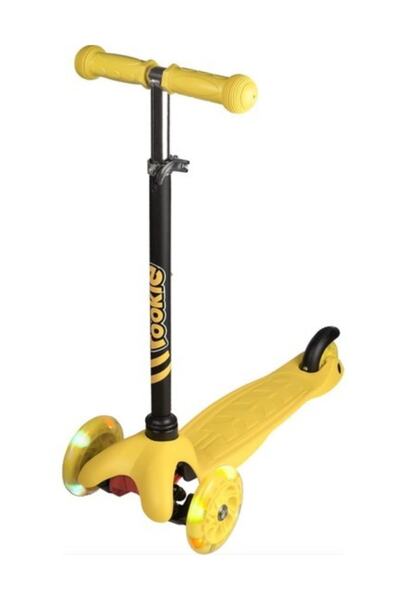 Gokidy Rookie 3 Tekerlekli Led Işıklı Scooter - Sarı