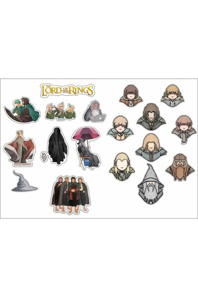 Yıldırım Reklam Yüzüklerin Efendisi Sticker Seti
