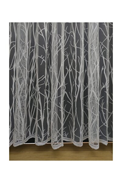 Esse Home Perdea din tul cu dantelă franțuzească cu model de copac, 300x250, ...