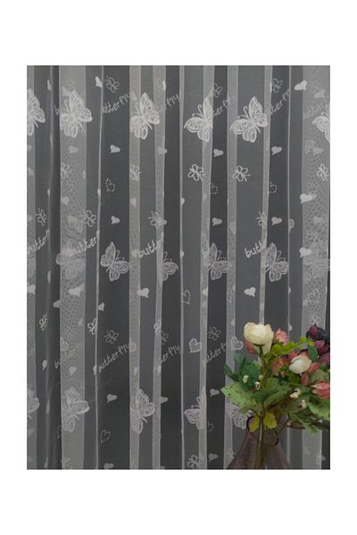 Esse Home 300x260 Butterfly Patterned Children's Room Curtain - Tight Pleat, 1/3