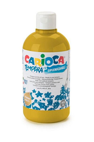 carioca Tempera Yıkanabilir Poster Boya 500 Ml. Metalik Altın