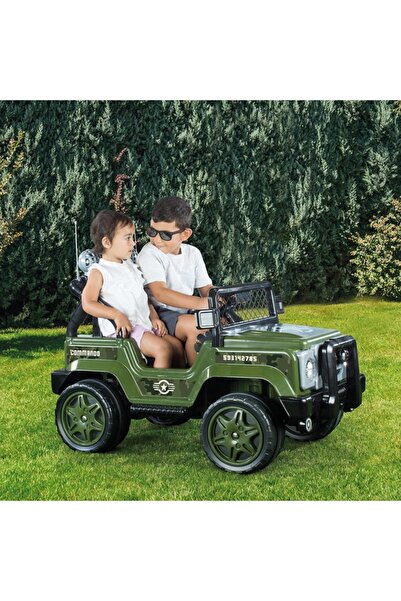 Nubutik's Erkek Çocuk Dolu Hunter Commando Akülü Araba 12 V