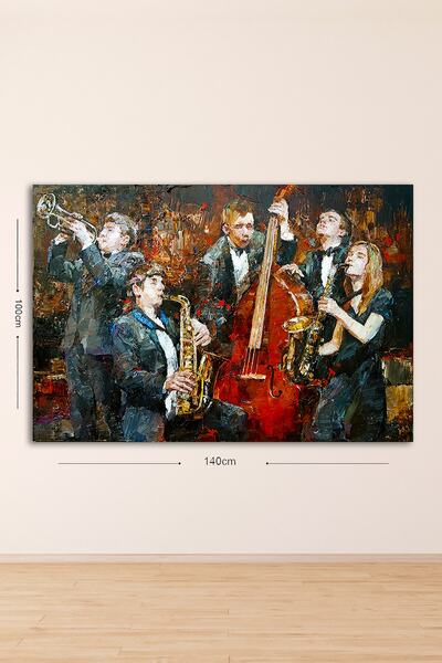 Tablo Center Dev Boyut Dekoratif Kanvas Tablo 100x140cm