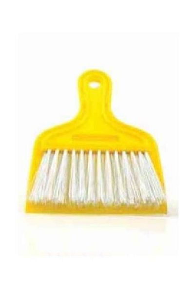 Emr züccaciye Plastic Brushed Dustpan Broom - Brush Shovel Yellow