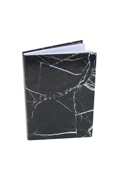 AGT Pape A6 Hard Cover Notebook White Marble N/a