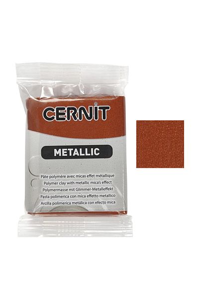 Cernit Metallic Polymer Clay 56g 058 Bronze