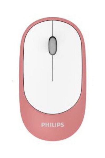 Philips ماوس فيليبس SPK7314 اللاسلكي للكمبيوتر المحمول والكمبيوتر الشخصي، وردي