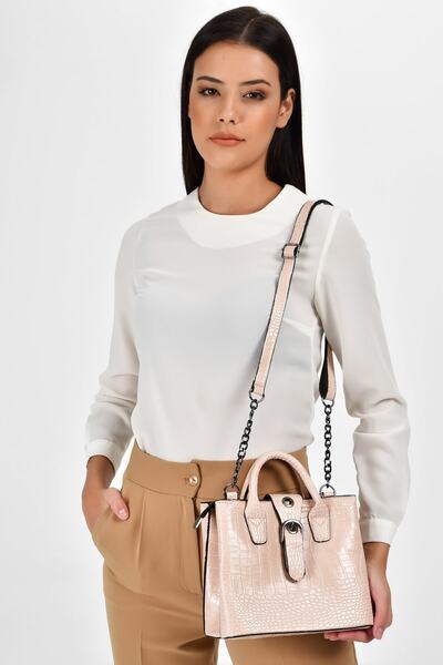 Bagzone Powder Women's Crocodile Shoulder Bag 10VA2043