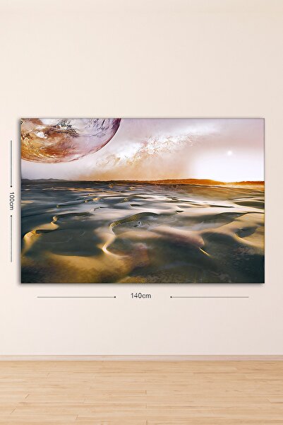 Dev Boyut Dekoratif Kanvas Tablo 100x140cm