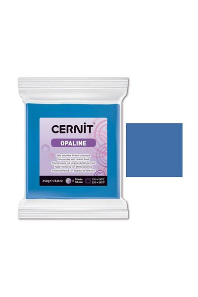 Cernit Opaline Polymer Clay 250g 261 Primary Blue
