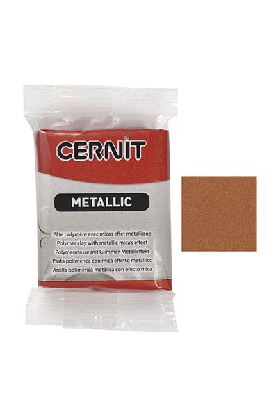 Cernit Metallic Polymer Clay 56g 057 Copper