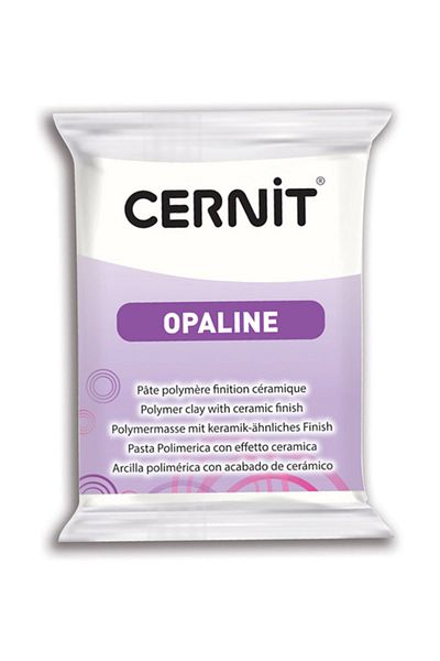 Cernit Opaline Polymer Clay 56g 010 White
