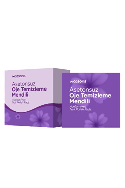 Watsons Oje Çikarici Mendil 10 Adet 2399900851767