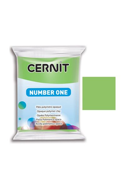 Cernit Translucent - Lime Green 56g