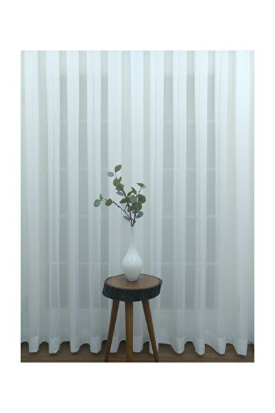 Esse Home Tulle alb Tergal simplu - pliu dens cu pliu decorativ, 1/3 ı, 500x2...