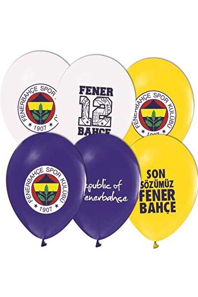 Genel Markalar Balon "fenerbahçe" 12'li Paket