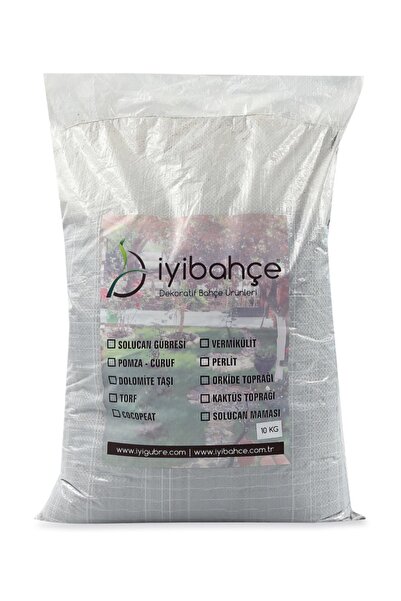 İYİBAHÇE 10 Kg %100 Solucan Gübresi Katkısız Kokusuz