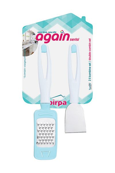 Cosiness Again Mini Grater & Mini Spatula Set with Handle