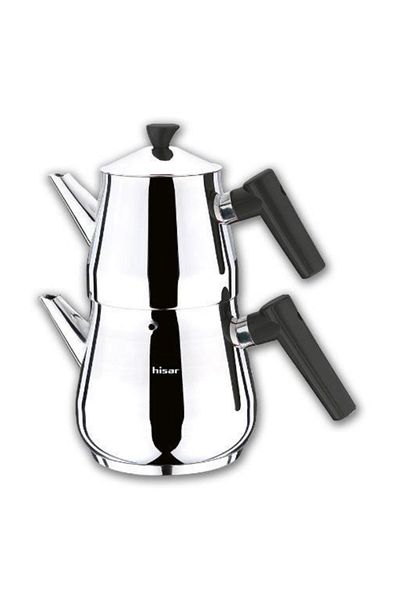 Hisar Mega Size Teapot with Black Saddle