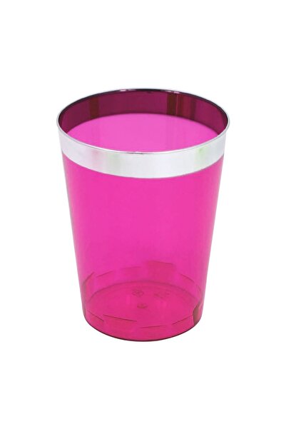 Kazanabil 6lı Renkli Lohusa Şerbeti ve Meşrubat Bardağı Pembe