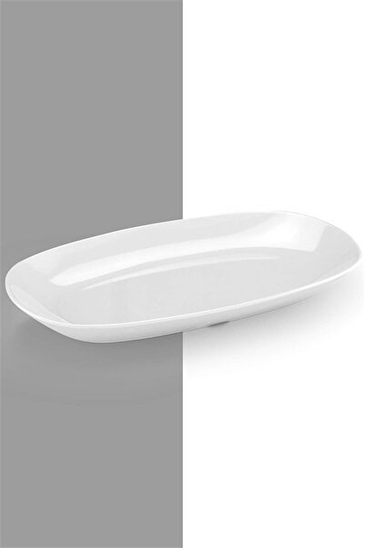 Tria Porelin Ent Serisi Kayık Tabak 24x14 Cm 6lı Paket