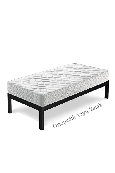 Midilife 80x170 Bianco Jakarlı Ortopedik Yaylı Yatak
