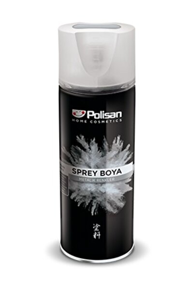 Polisan Metalik Sprey Boya Rustik Kırmızı 400 Ml